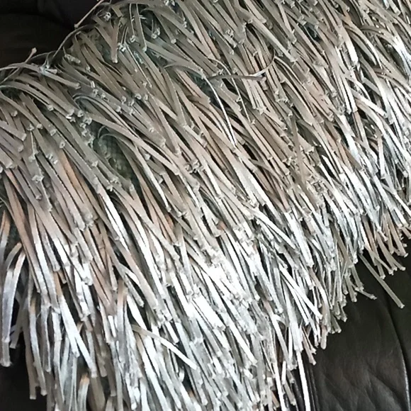 425 South Los Angeles Rectangular Fringe Pillows. Set Of 2. Teal. 28"x14". Great - Picture 3 of 13